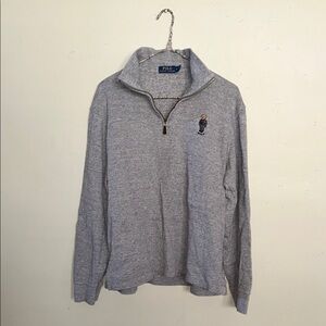 Polo Ralph Lauren Gray Quarter-Zip Pullover